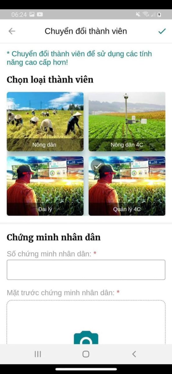 Chi tiết thành viên