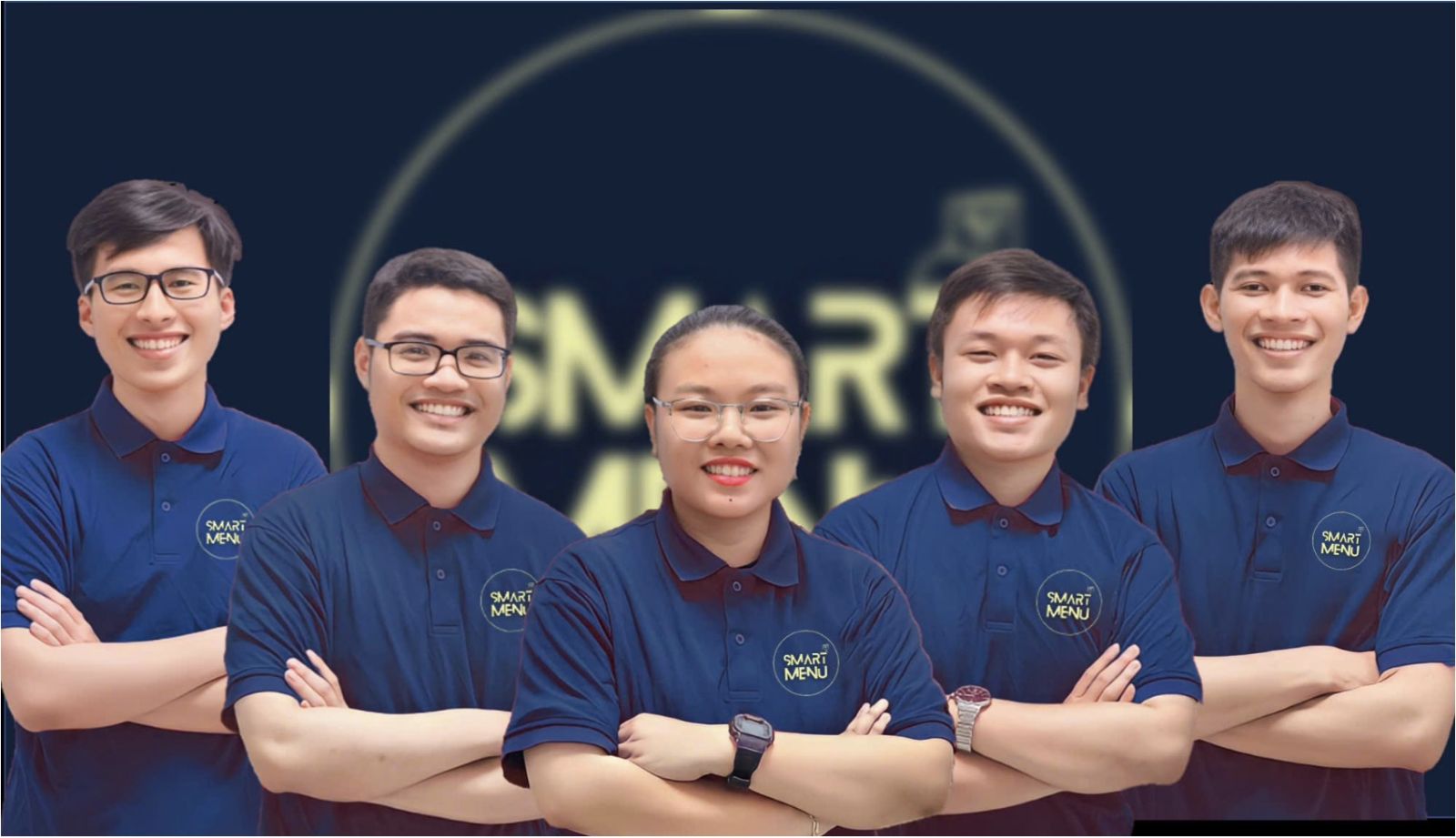 Thành viên dự án SmartMenu của đại học FPT